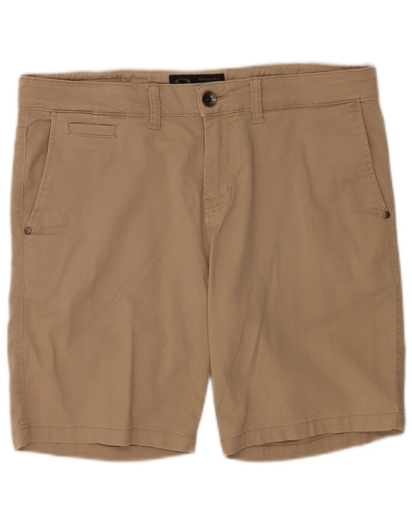 Pantaloncini chino da uomo Oakley W34 Large in cotone beige