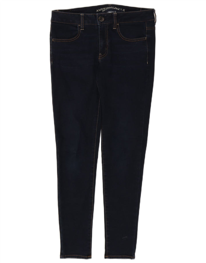 AMERICAN EAGLE Womens Jegging Jeans US 6 Medium W30 L28 Navy Blue Cotton Vintage American Eagle and Second-Hand American Eagle from Messina Hembry 