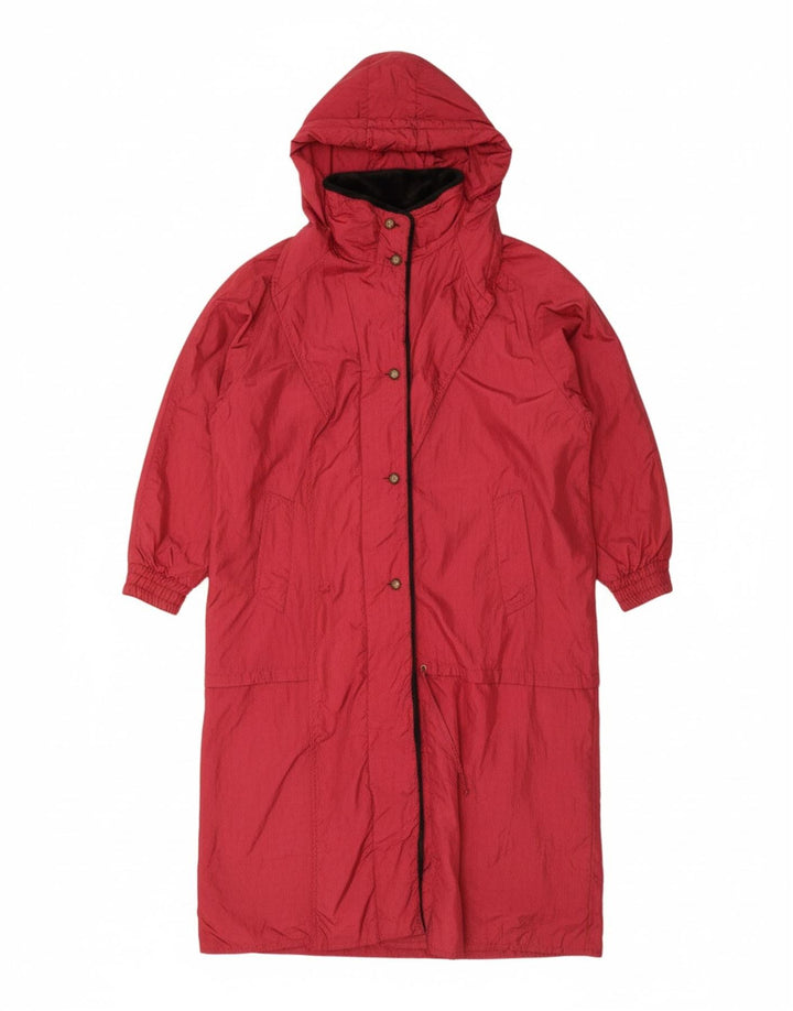 VALMELINE Womens Hooded Raincoat UK 20 2XL Red