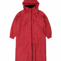 Capa de chuva feminina com capuz VALMELINE UK 20 2XL vermelha