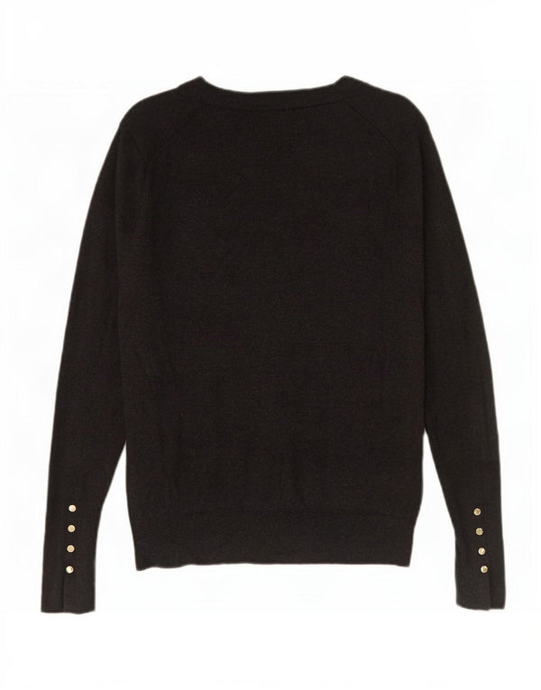 Zara Mujer Cárdigan Suéter UK 42 Viscosa Gris Medio