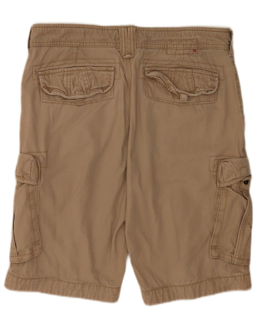 Fat Face Mens Cargo Shorts W34 Large Beige Cotton