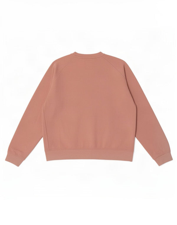 Crew Clothing Damska bluza z grafiką, sweter UK 14, średni, różowy, bawełniany
