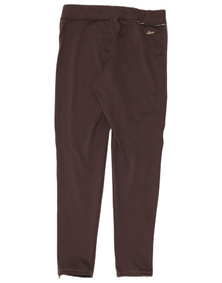Reebok Leggings Femme UK 46 Large Marron Polyester
