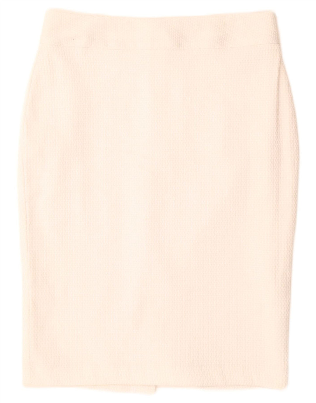 Marks & Spencer Jupe crayon pour femme UK 10 Small W30 Blanc Polyester