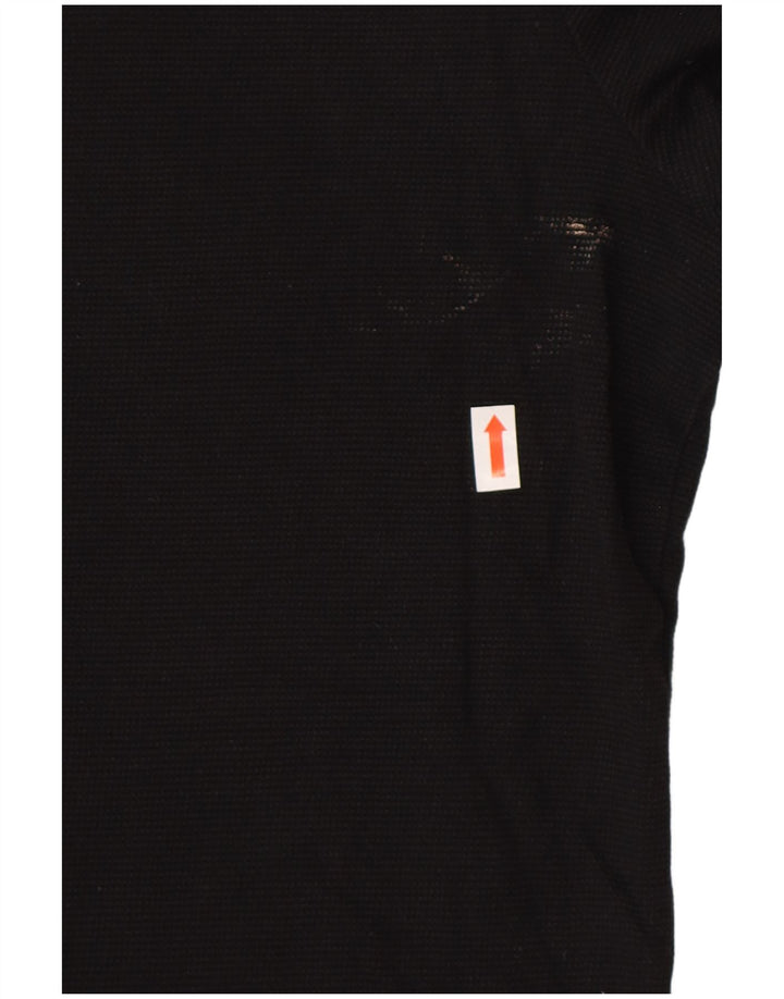 Polo da uomo Jack & Jones in cotone nero medio