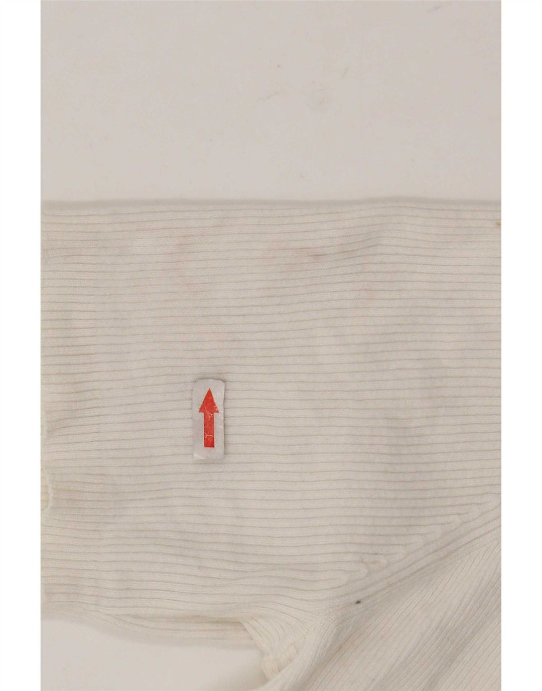 Marks & Spencer Womens Polo Shirt UK 14 Large White Cotton