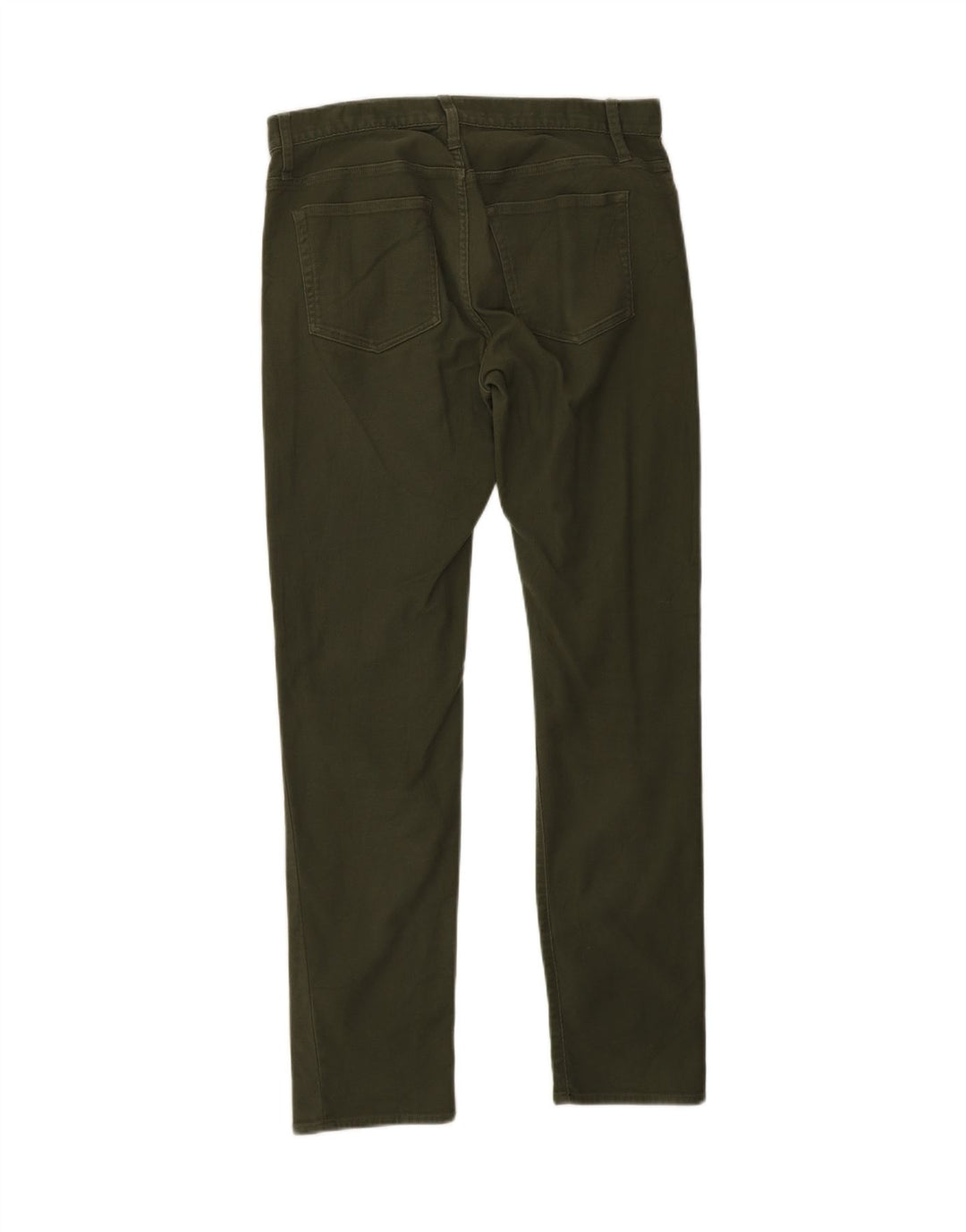 J. CREW Womens Flex Slim Casual Trousers W31 L32 Khaki Cotton Vintage J. Crew and Second-Hand J. Crew from Messina Hembry 