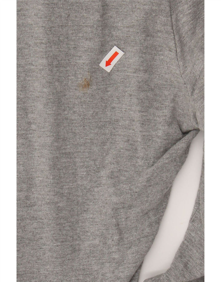 JACK & JONES Mens Graphic Tracksuit Trousers Joggers Medium  Grey Cotton Vintage Jack & Jones and Second-Hand Jack & Jones from Messina Hembry 