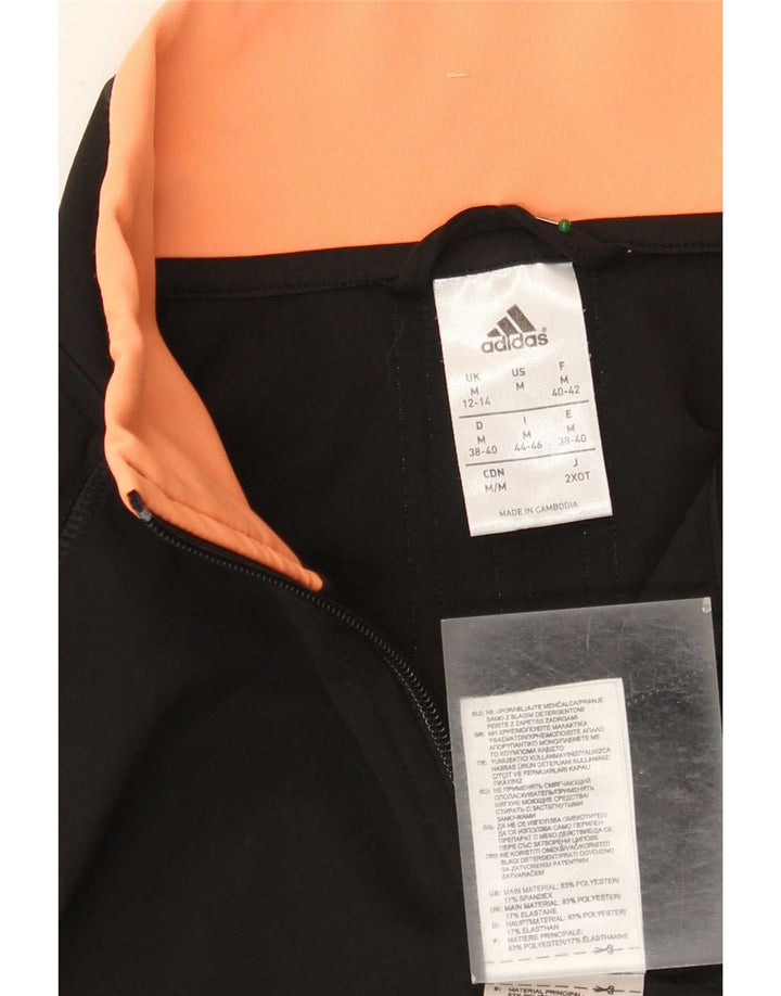 Damska kurtka dresowa adidas Climalite Top Jacket UK 12/14 Średnia czarna