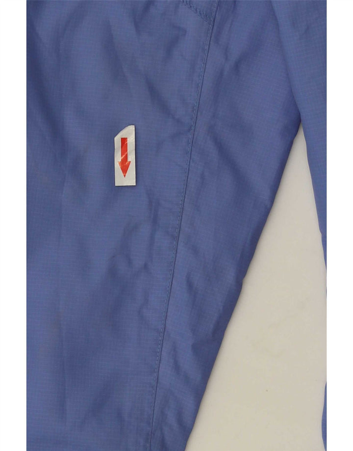 Joules Giacca antipioggia oversize con cappuccio da donna UK 10 Small Blu Poliestere