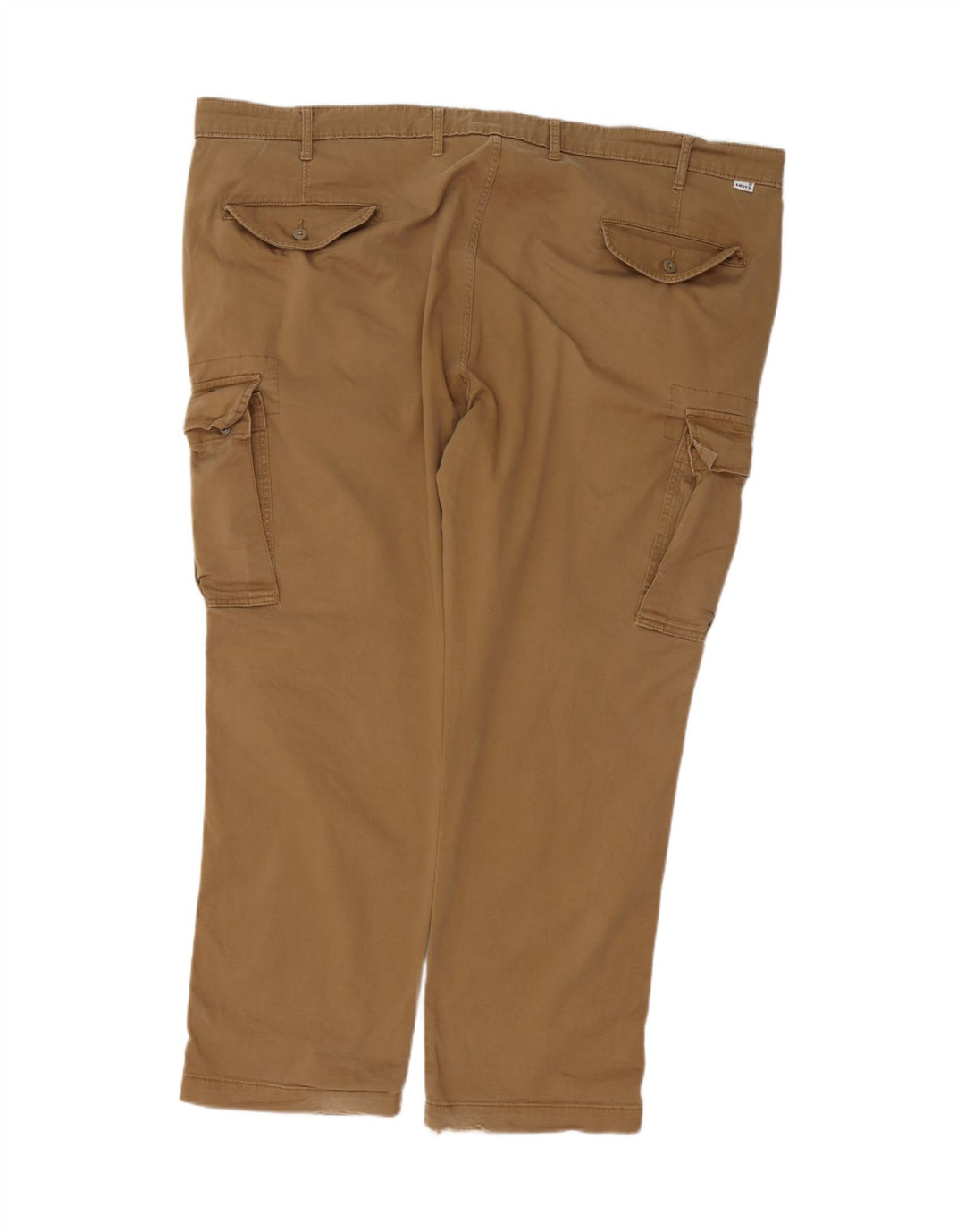 Levi's Mens Tapered Cargo Trousers W48 L32 Brown Cotton