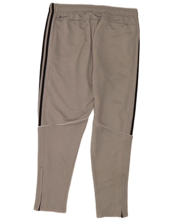 Adidas Pantalon de survêtement pour homme Large Gris Polyester
