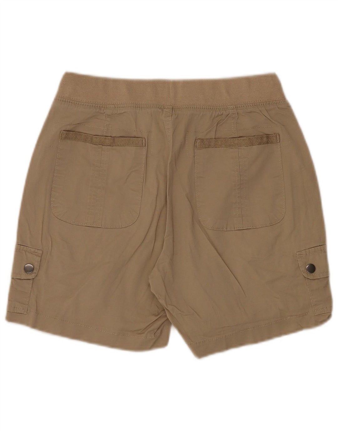 LEE Womens Natural Fit Cargo Shorts US 6 Medium W28 Beige Bomuld