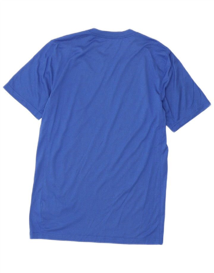 Nike Mens Dri Fit T-Shirt Top Small Blue Polyester