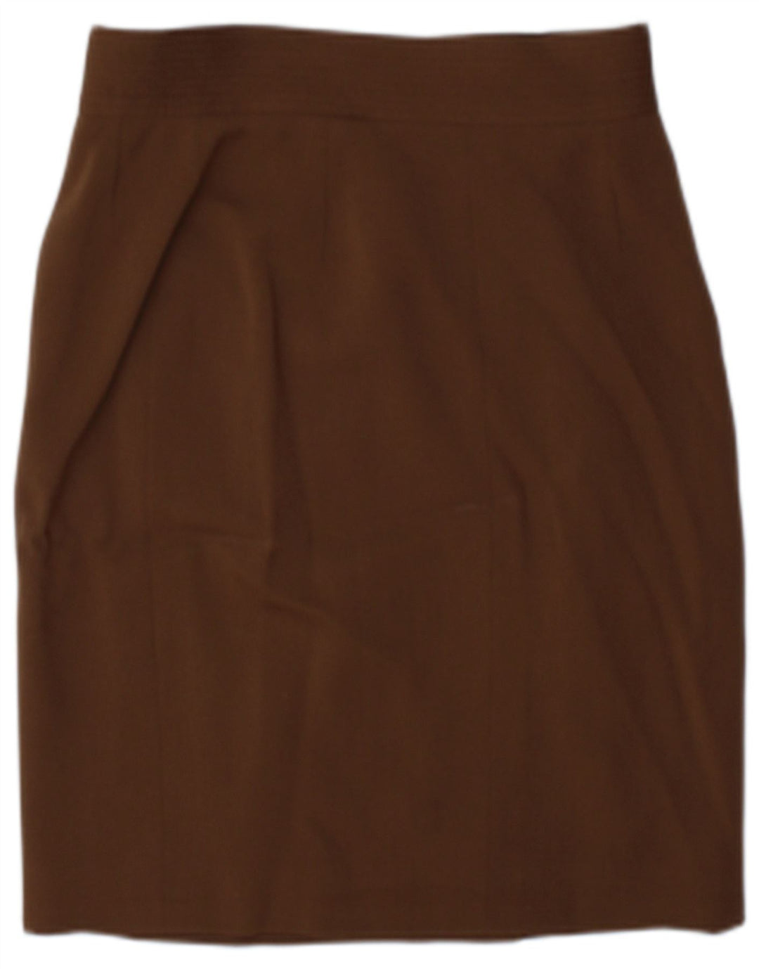 Vintage Womens Wrap Skirt US 8 Medium W25 Brown Wool