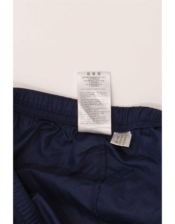 Adidas Mens Sport Shorts Medium Navy Blue Polyester