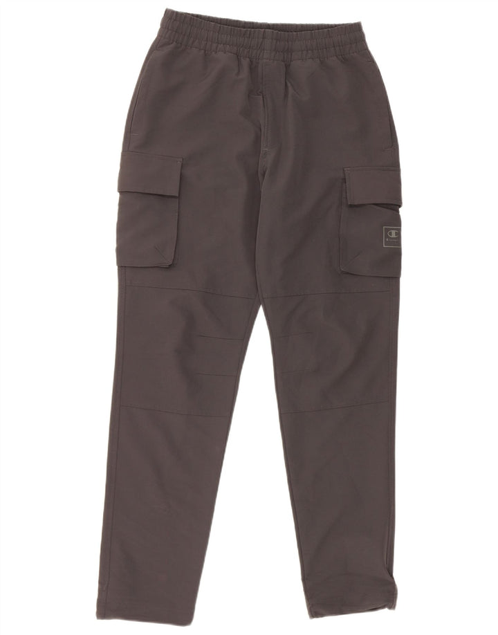 Champion Mens Cargo Tracksuit Trousers XS Grey