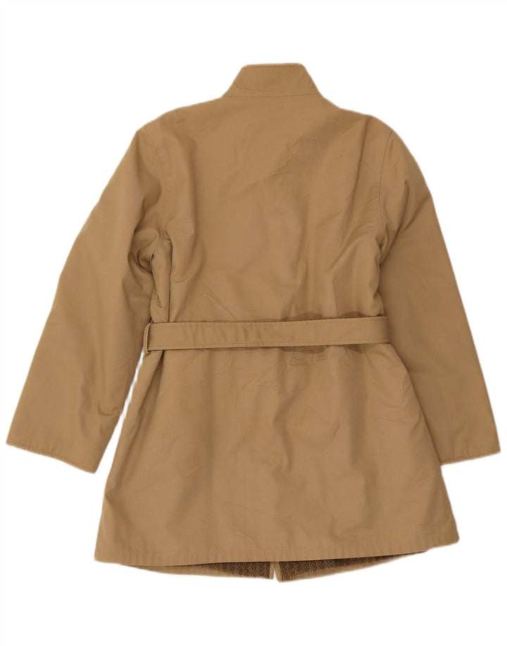 Pardessus réversible pour femme vintage IT 42 Kaki moyen