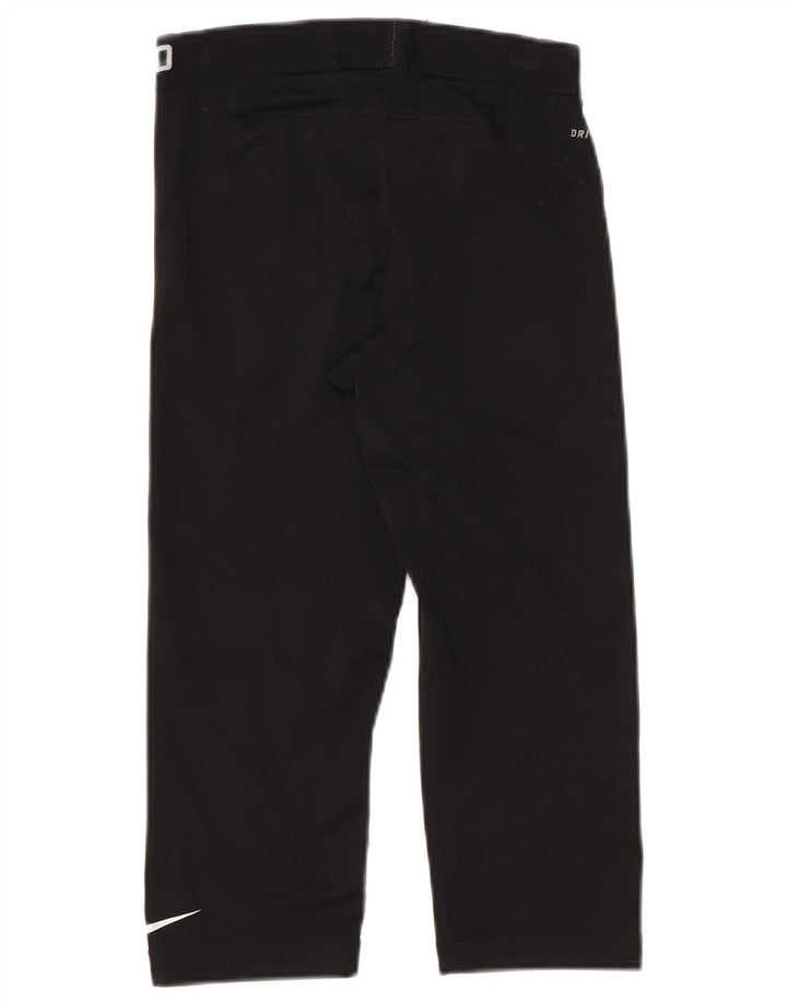 Leggings grafici Nike Capri da donna, poliestere nero medio