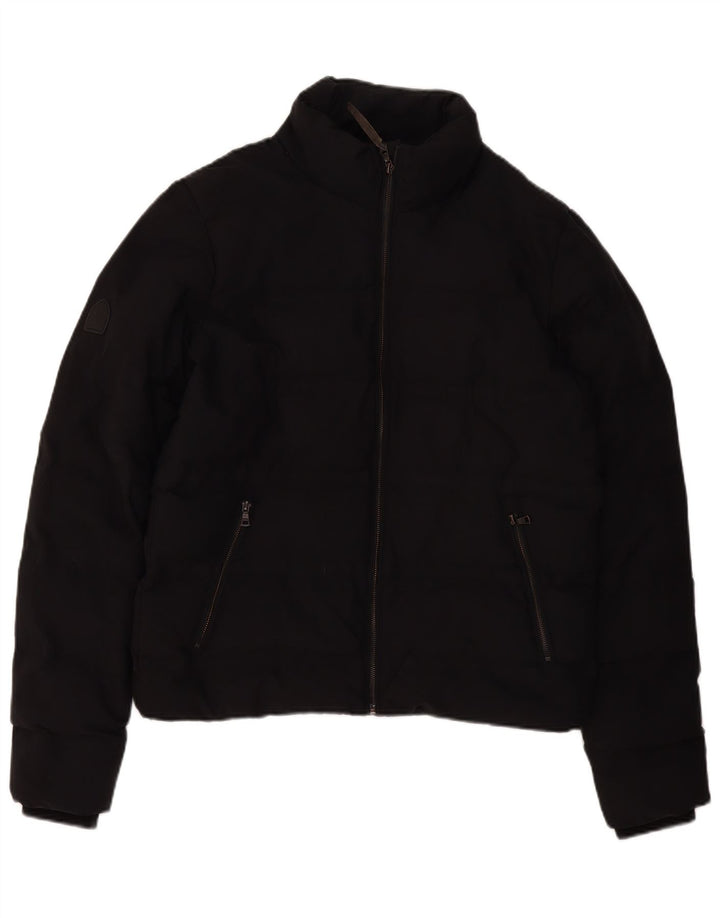 Giacca imbottita da uomo Superdry UK 38 poliestere nero medio