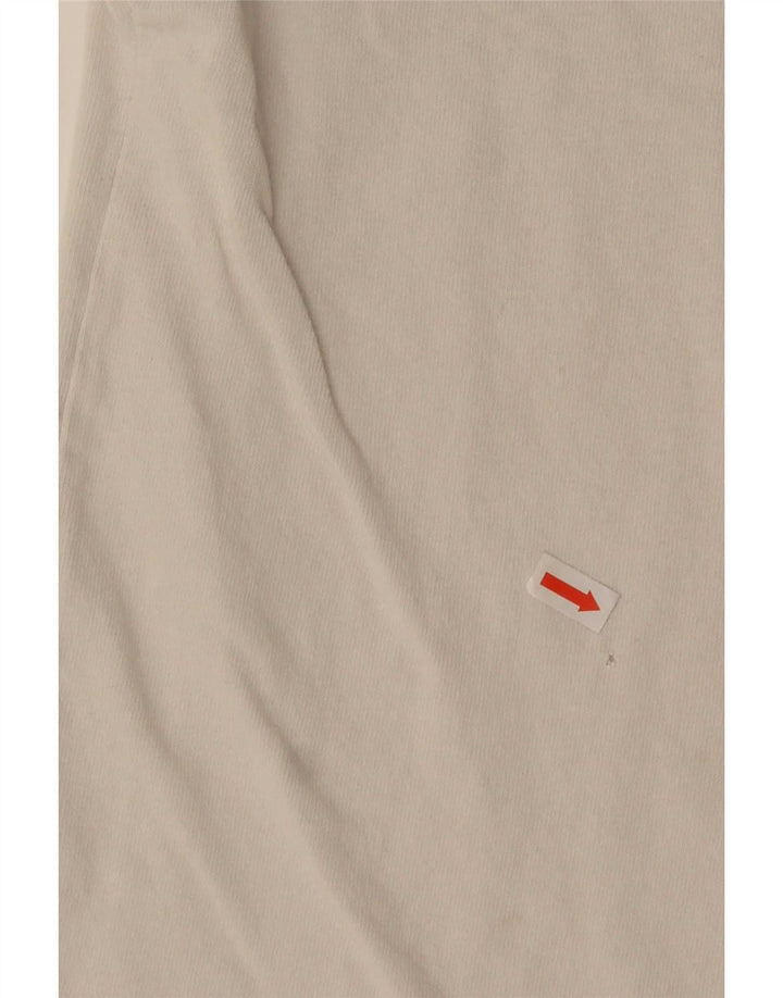 Tommy Hilfiger Mens Graphic T-Shirt Top Medium Beige Cotton