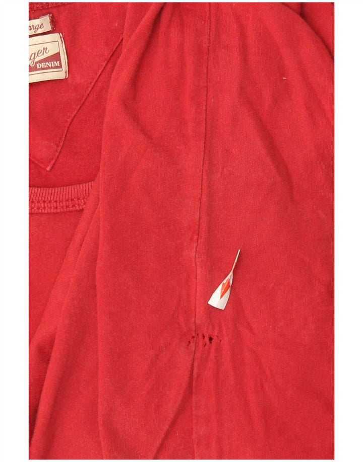 Maglietta da uomo Tommy Hilfiger Top XL rossa