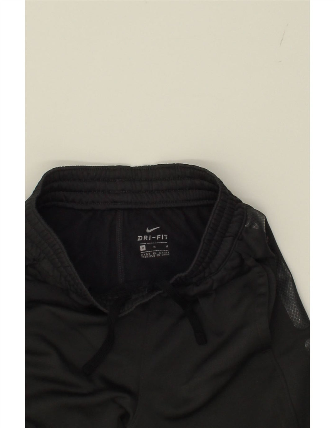 NIKE Boys Dri Fit Graphic Tracksuit Trousers 10-11 Years Medium Black Vintage Nike and Second-Hand Nike from Messina Hembry 