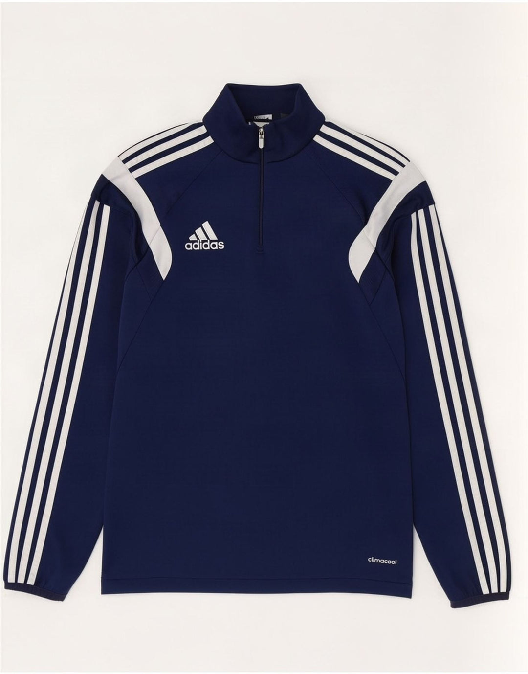 Adidas Ανδρική φόρμα πουλόβερ Climacool Top Small Navy Blue Colourblock