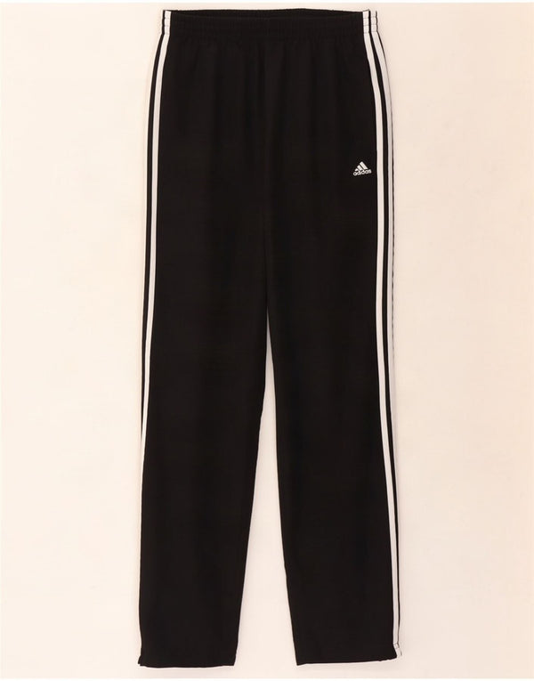 Adidas Mens Tracksuit Trousers Medium Black Polyester
