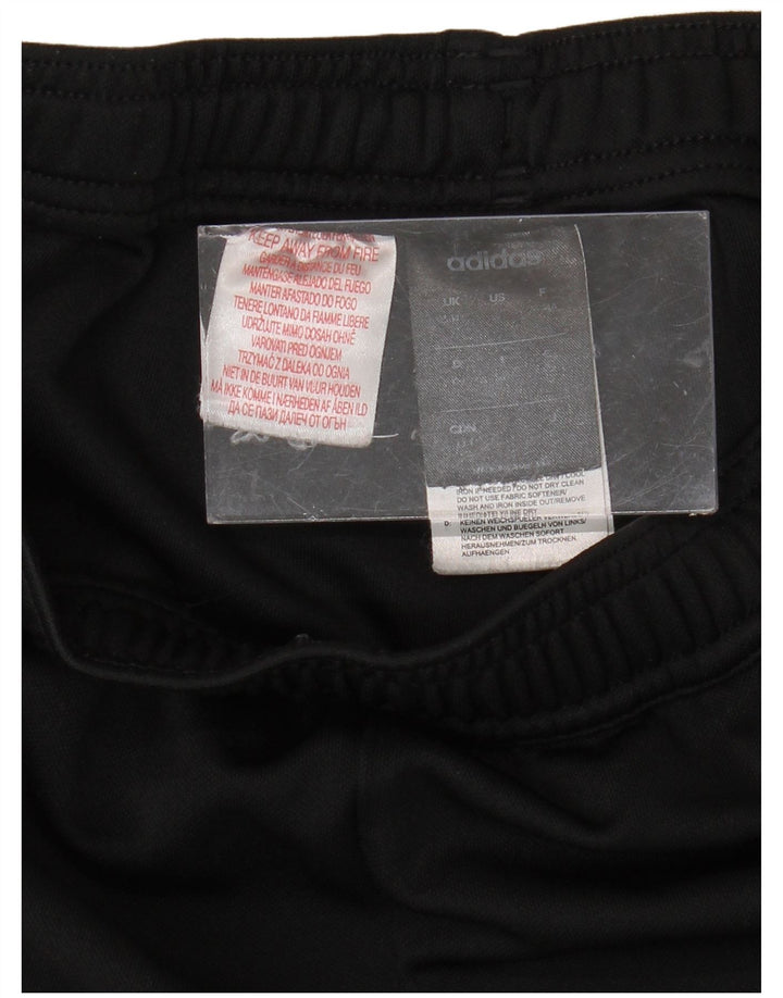 ADIDAS Boys Climalite Tracksuit Trousers 13-14 Years  Black Polyester