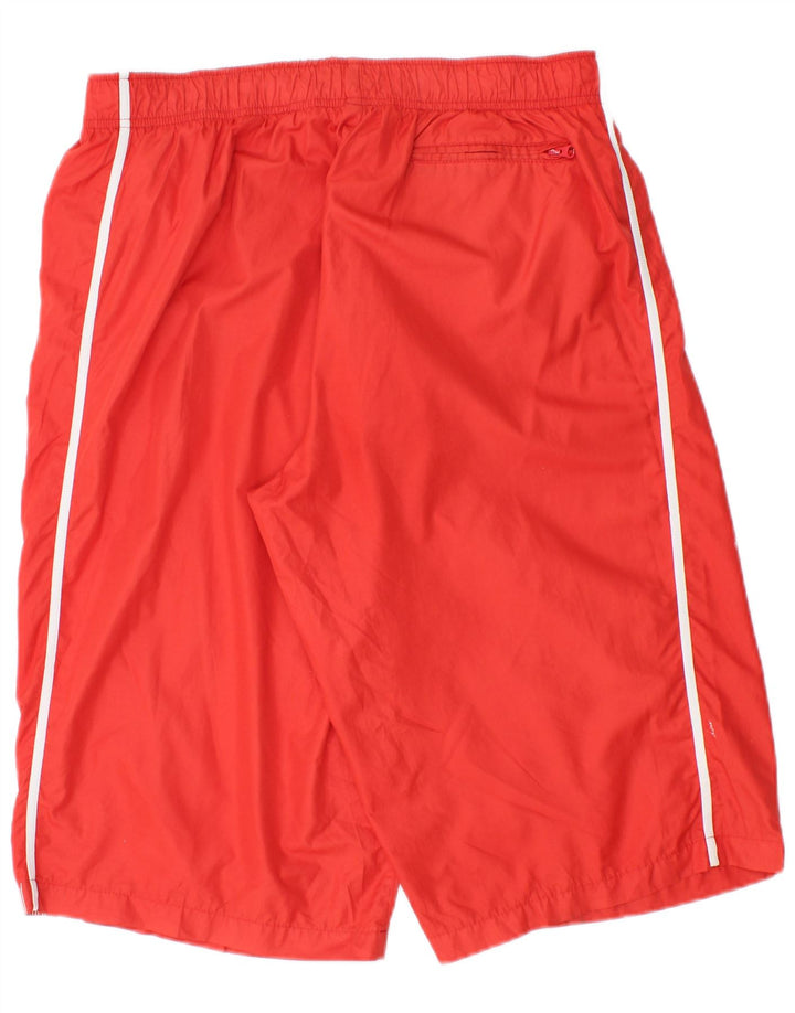 Nike Herren-Sportshorts, großes rotes Polyester
