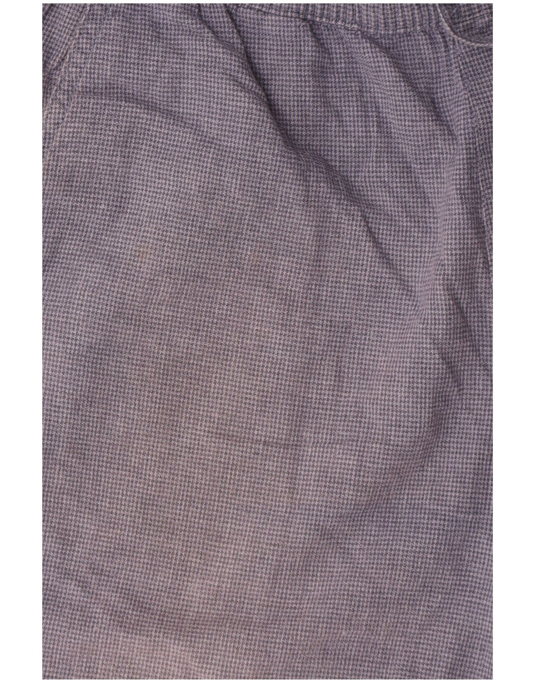 Abercrombie & Fitch Womens Chino Shorts Medium W32 Navy Blue Houndstooth