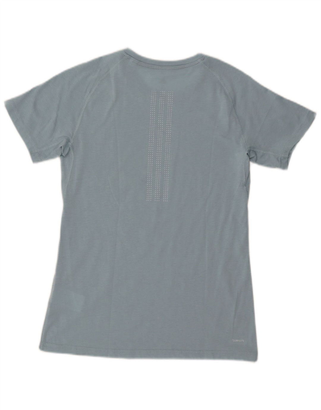 Adidas Mens Climalite T-Shirt Top UK 8/10 Small Blue Polyester