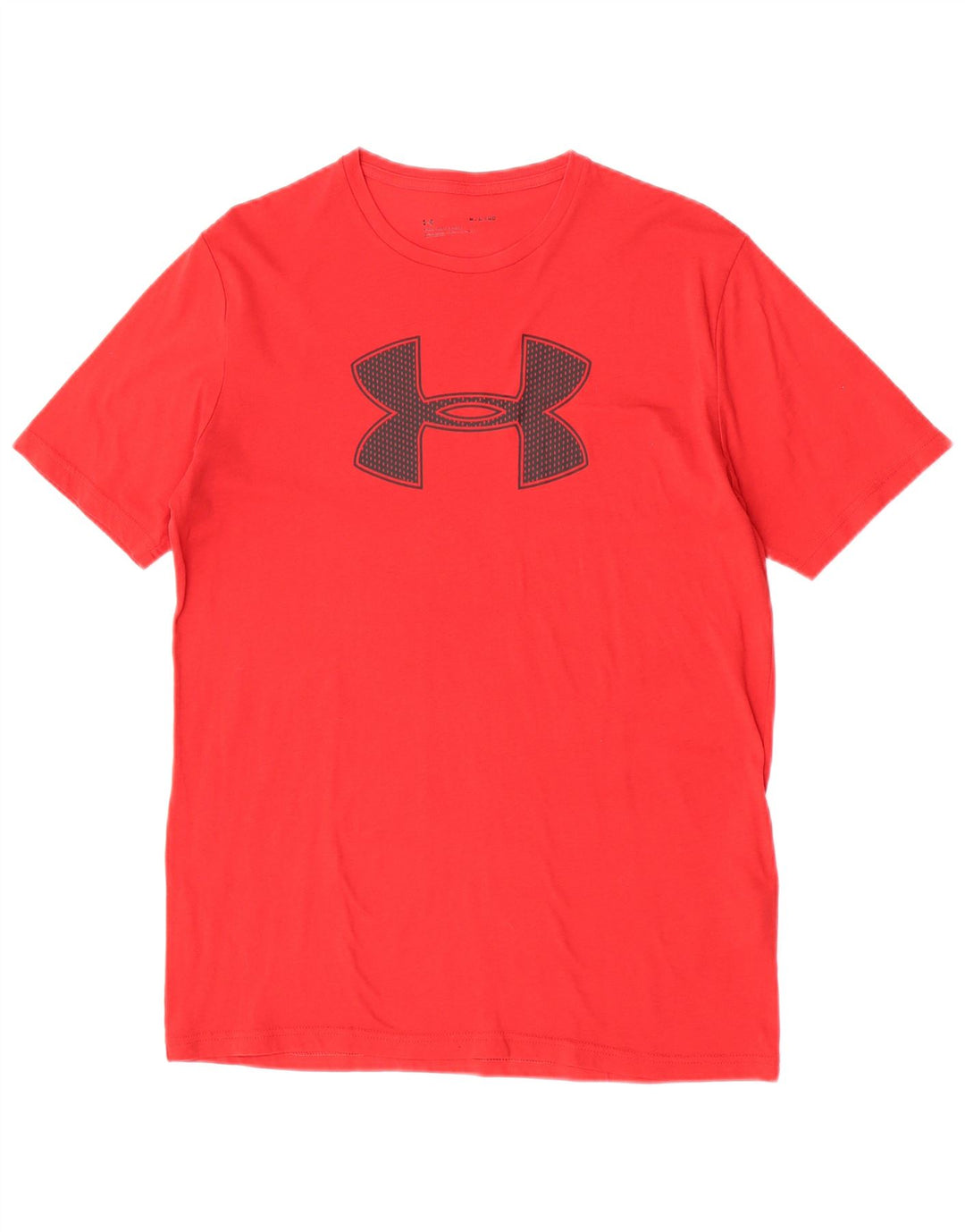 Under Armour Mens Graphic T-Shirt Top Medium Red Cotton