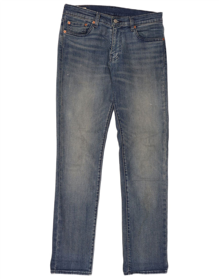 Levi's Herre 511 Slim Jeans W31 L34 Blå Bomuld