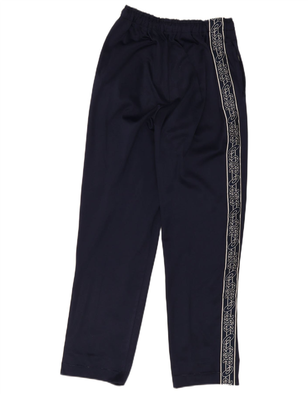 Pantaloni da tuta grafica Asics da uomo di colore blu navy medio