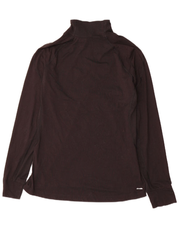 Adidas Dame Climalite Pullover Træningsdragt Top UK 16/18 Large Black