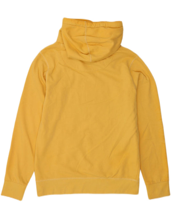 Petrol Industries Mens Graphic Hoodie Jumper Large Yellow Cotton