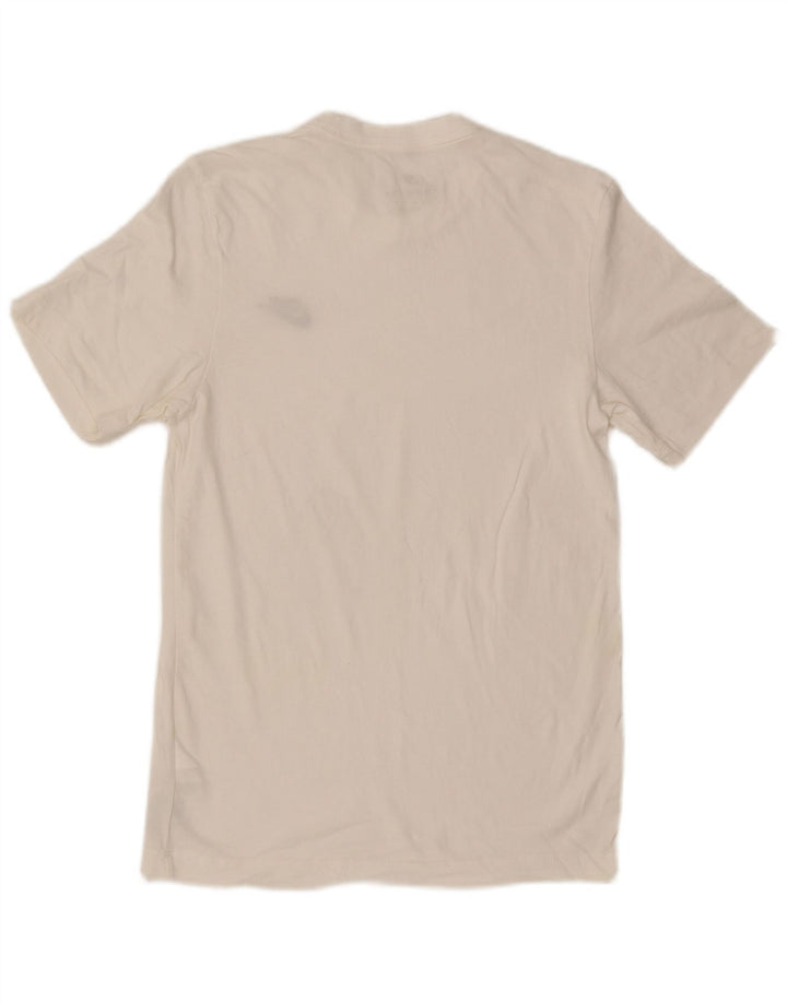 T-shirt Nike da uomo Top XS in cotone bianco