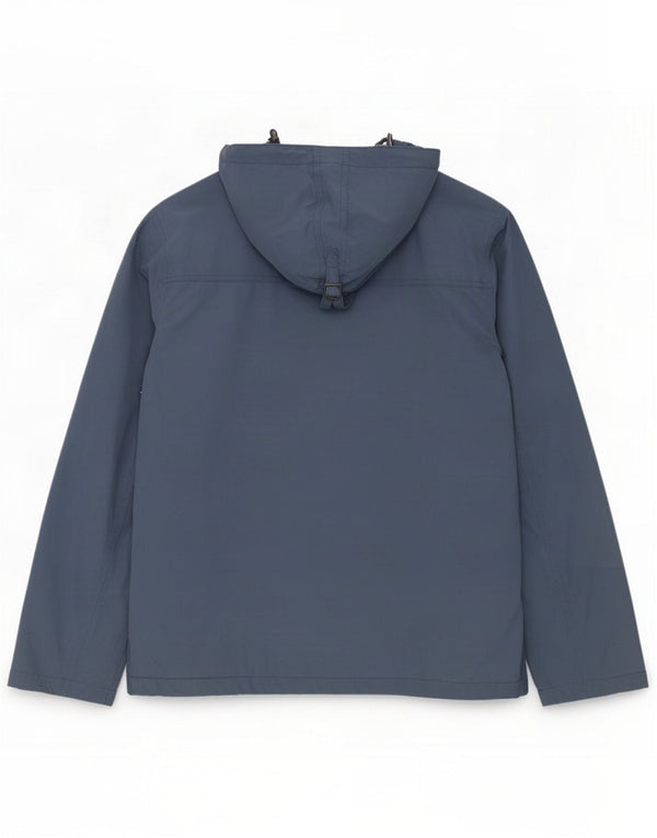 Napapijri Chaqueta anorak con capucha y gráfico geográfico para hombre UK 44 2XL Azul