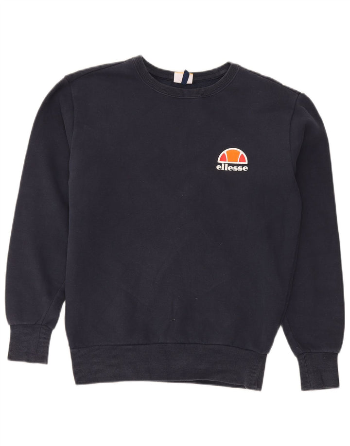 Bluza męska Ellesse, mała, granatowa, bawełniana