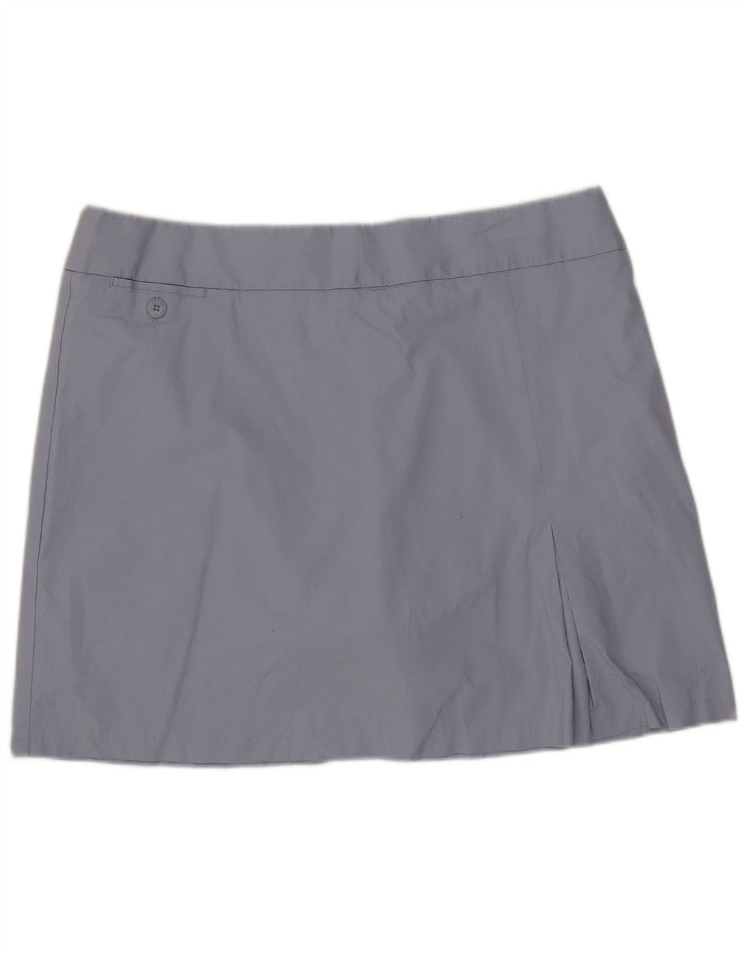 DOCKERS Womens Mini Skirt US 10 Large W32  Blue Cotton