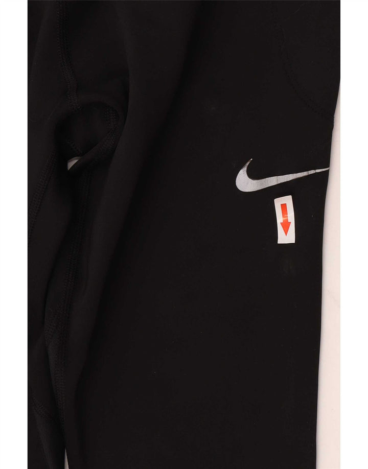 Женские леггинсы Nike UK 16, большие черные полиэстер