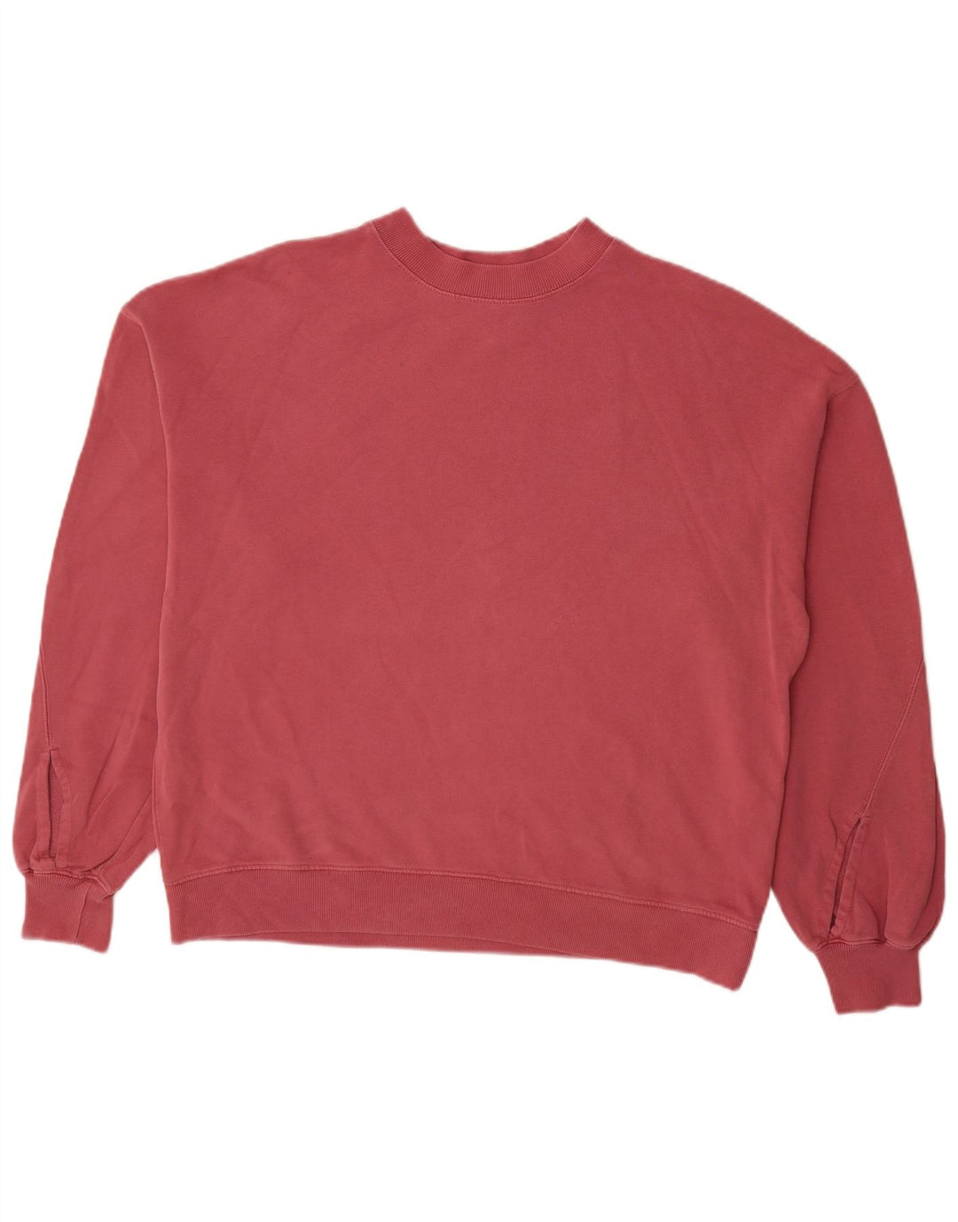 All Saints Mens Loose Fit Sweatshirt Jumper Small Red Cotton