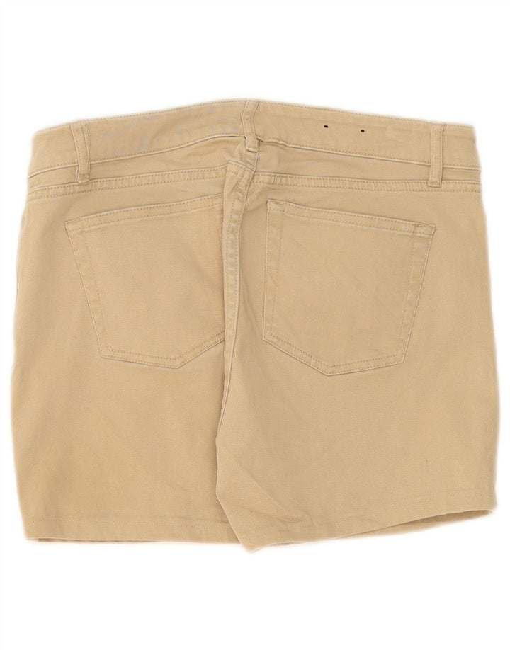 Chaps Dame Casual Shorts US 4 Small W30 Beige Bomuld