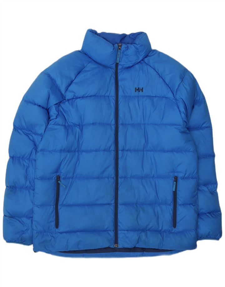 Helly Hansen Mens Padded Jacket UK 44 2XL Blue Polyester