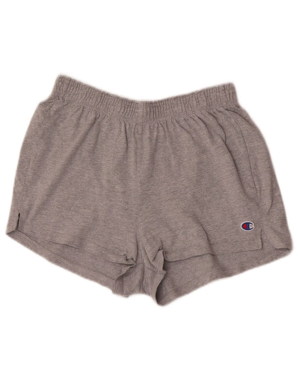 Champion Short de sport pour femme UK 14 Coton gris moyen