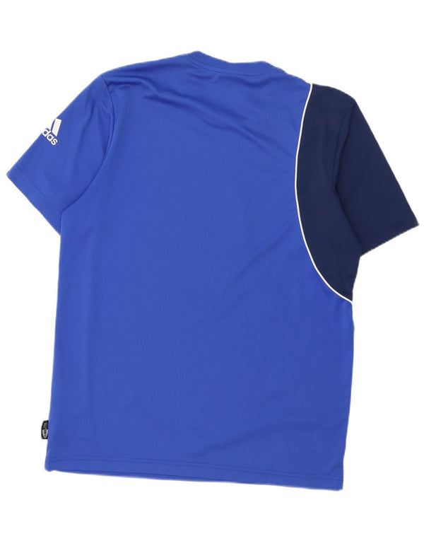 Adidas Mens Clima 365 grafikus póló felső UK 40/42 közepes kék színben