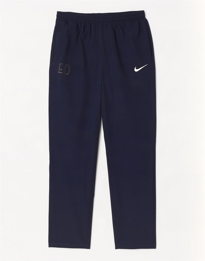 Nike Herren Dri Fit Trainingshose, groß, marineblaues Polyester
